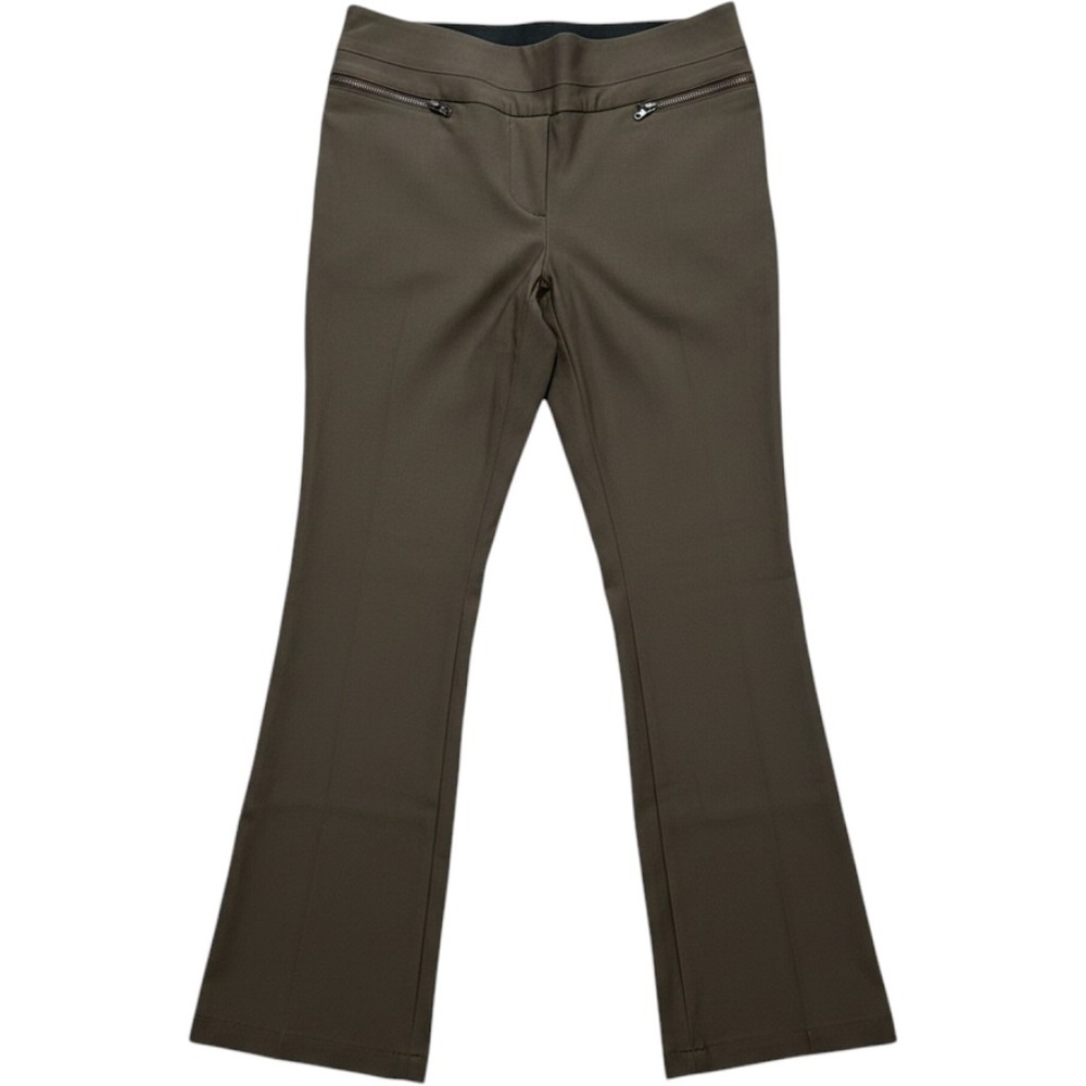 NWT Stitch Fix Violets & Roses Ruthy Bootcut Pants Brown Size 10 Careerwear